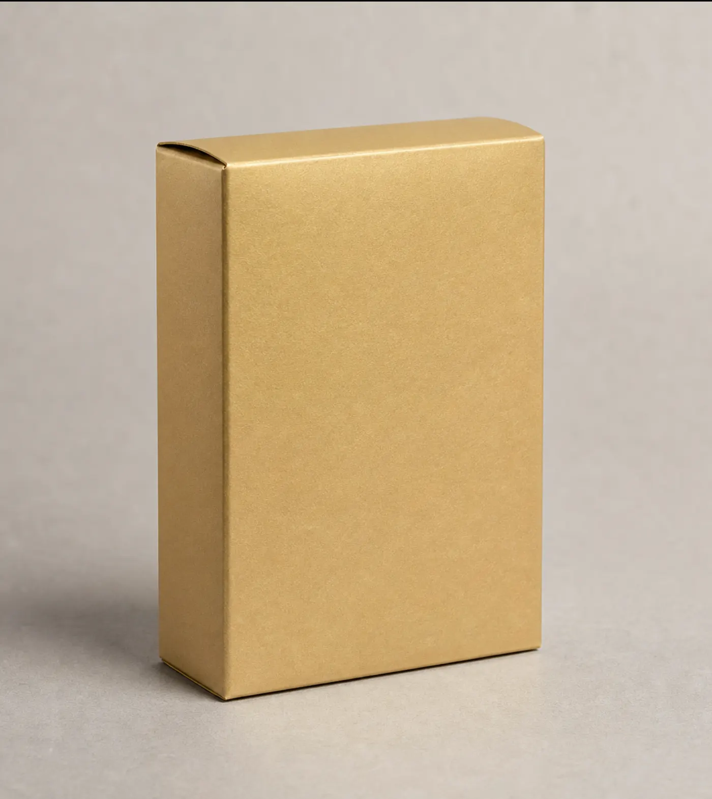 Golden Folding Paper Box