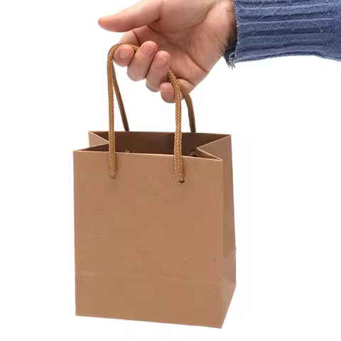 Kraft Paper Shopping Bag