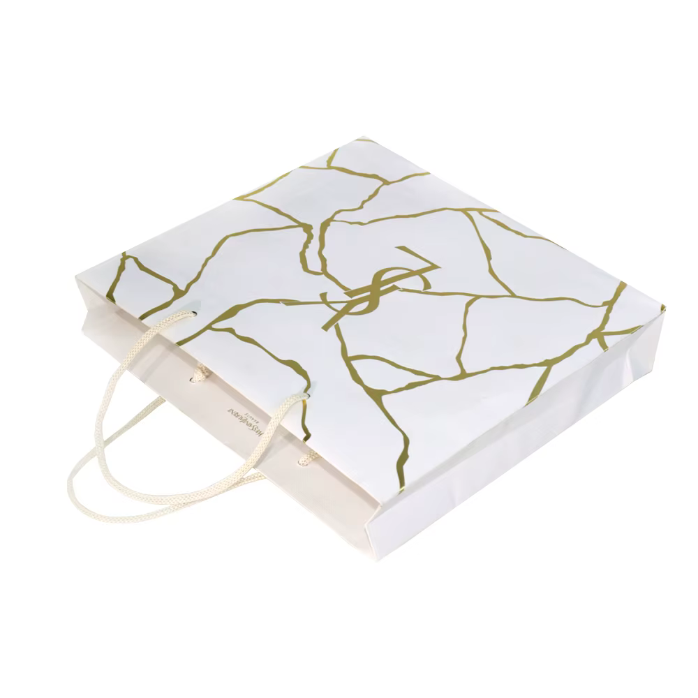 Luxury White Paper Bag